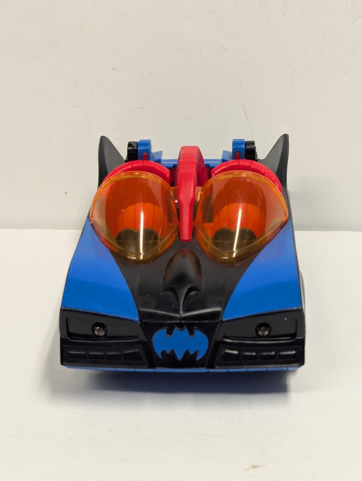 Imaginext Batmobile Batman Car Fisher Price DC Comics Black Blue