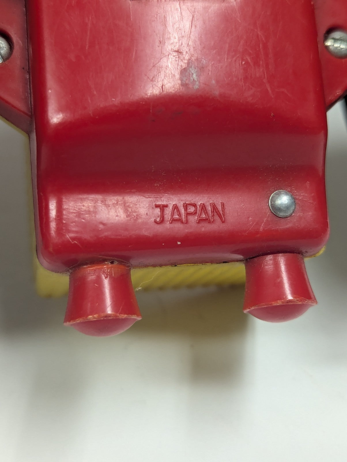 Vintage Disney Mickey Racing Car Friction Motor #3 Missing Items Made In Japan