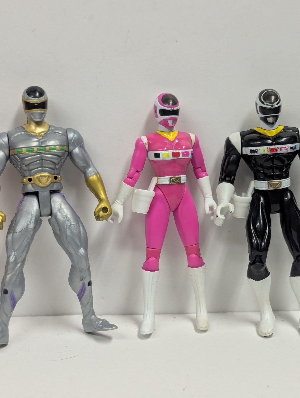 1997 Power Rangers In Space Set of 6 Figures