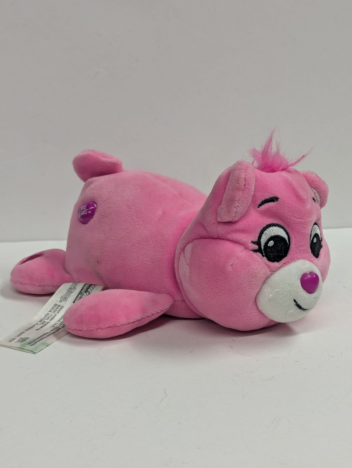 7" Care Bears CUTETITOS Pink Rainbow Cheer Bear Plush Beanie Bear
