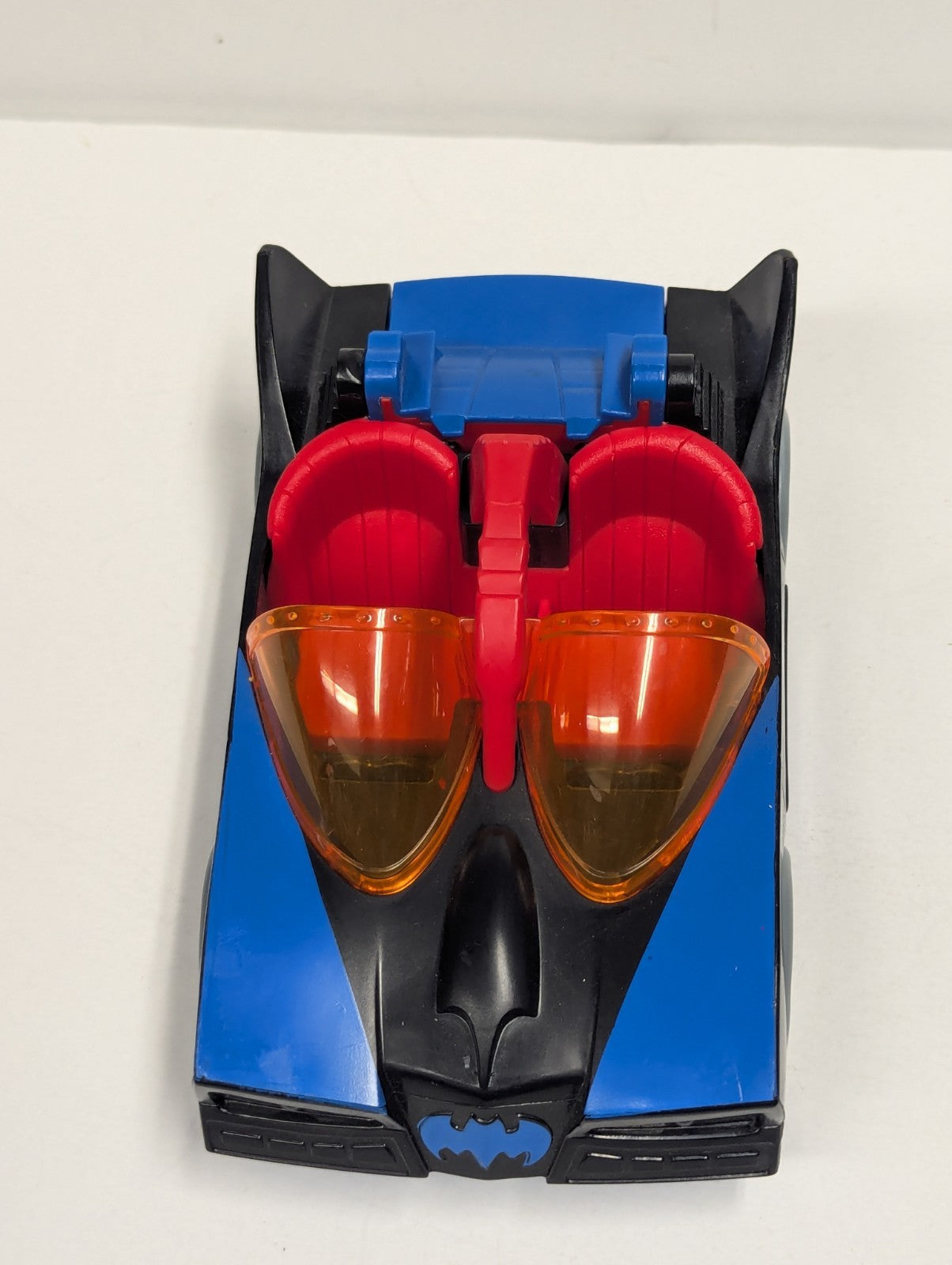 Imaginext Batmobile Batman Car Fisher Price DC Comics Black Blue