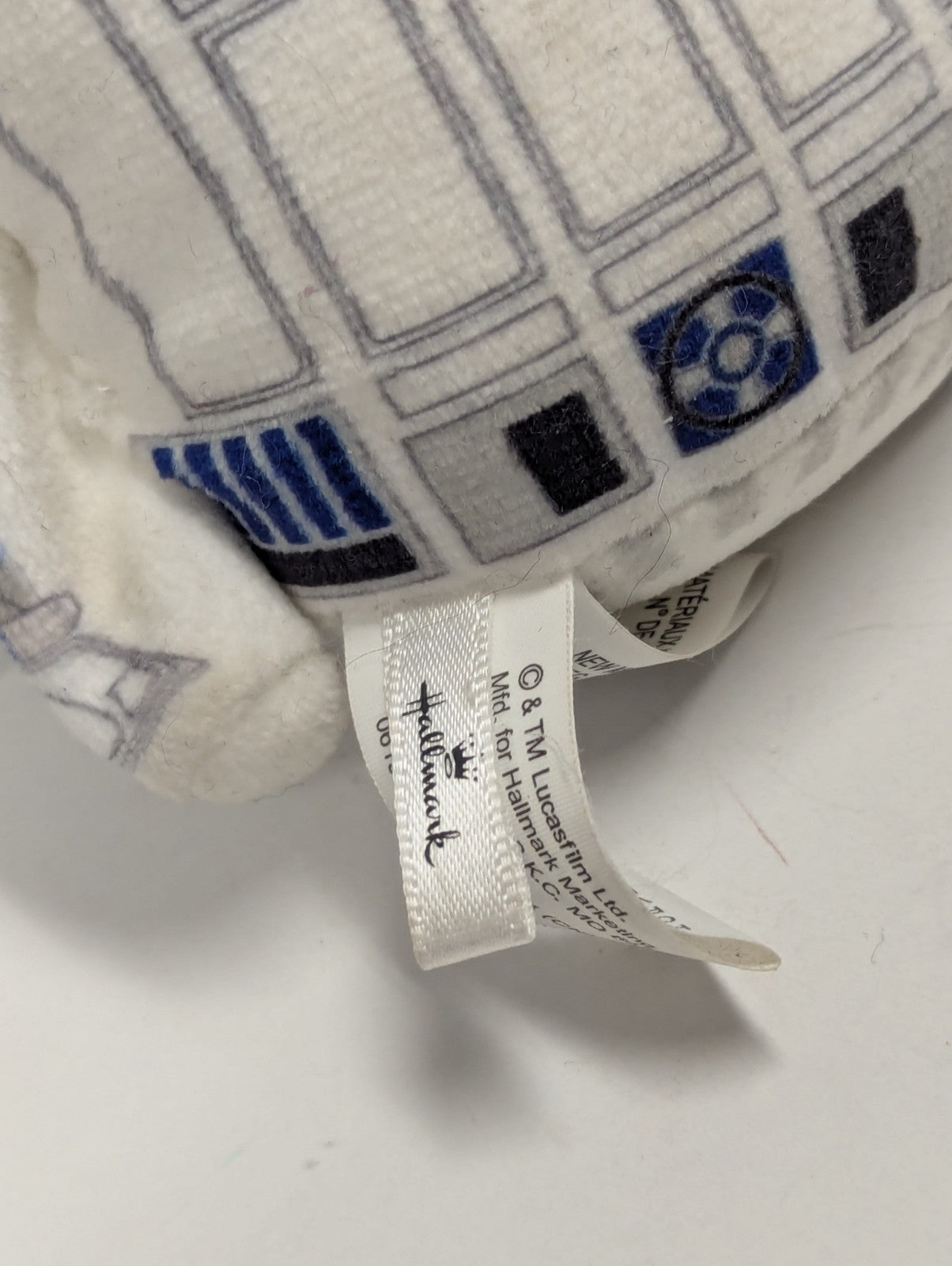 Hallmark Itty Bittys Star Wars R2-D2 Mini Plush 4.5” Hanger/Ornament 
