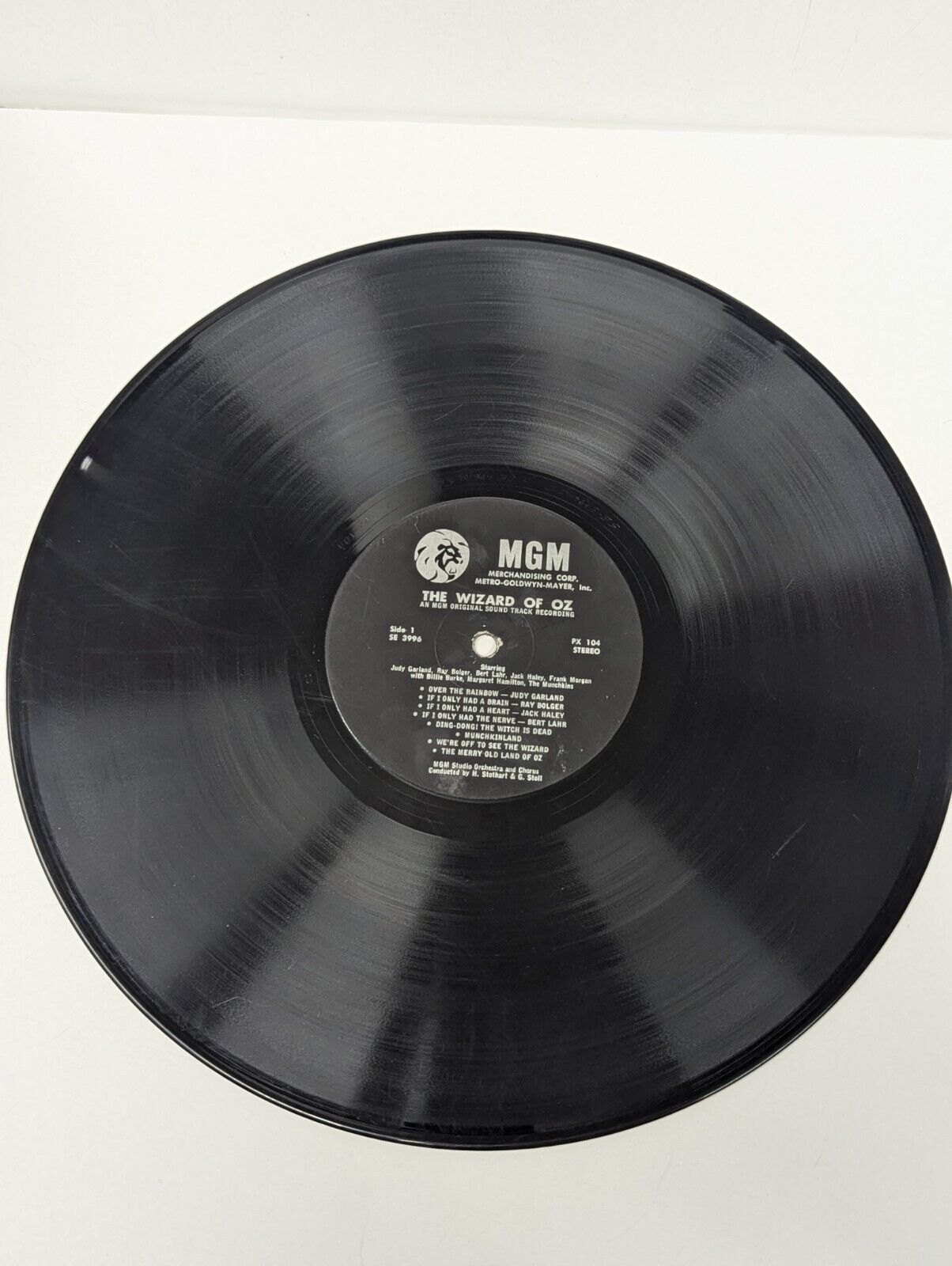 The Wizard Of Oz Original Sound Track  MGM SE 3996 ST 1962 release Vinyl LP