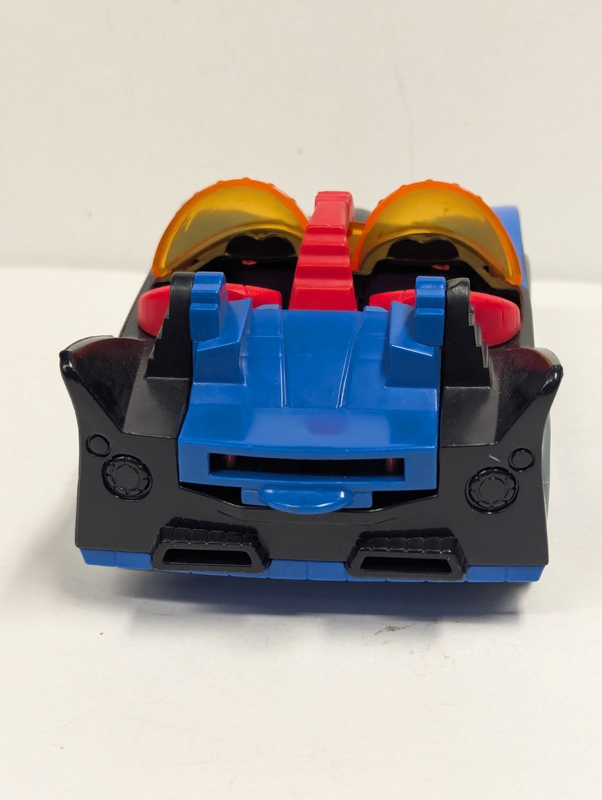 Imaginext Batmobile Batman Car Fisher Price DC Comics Black Blue