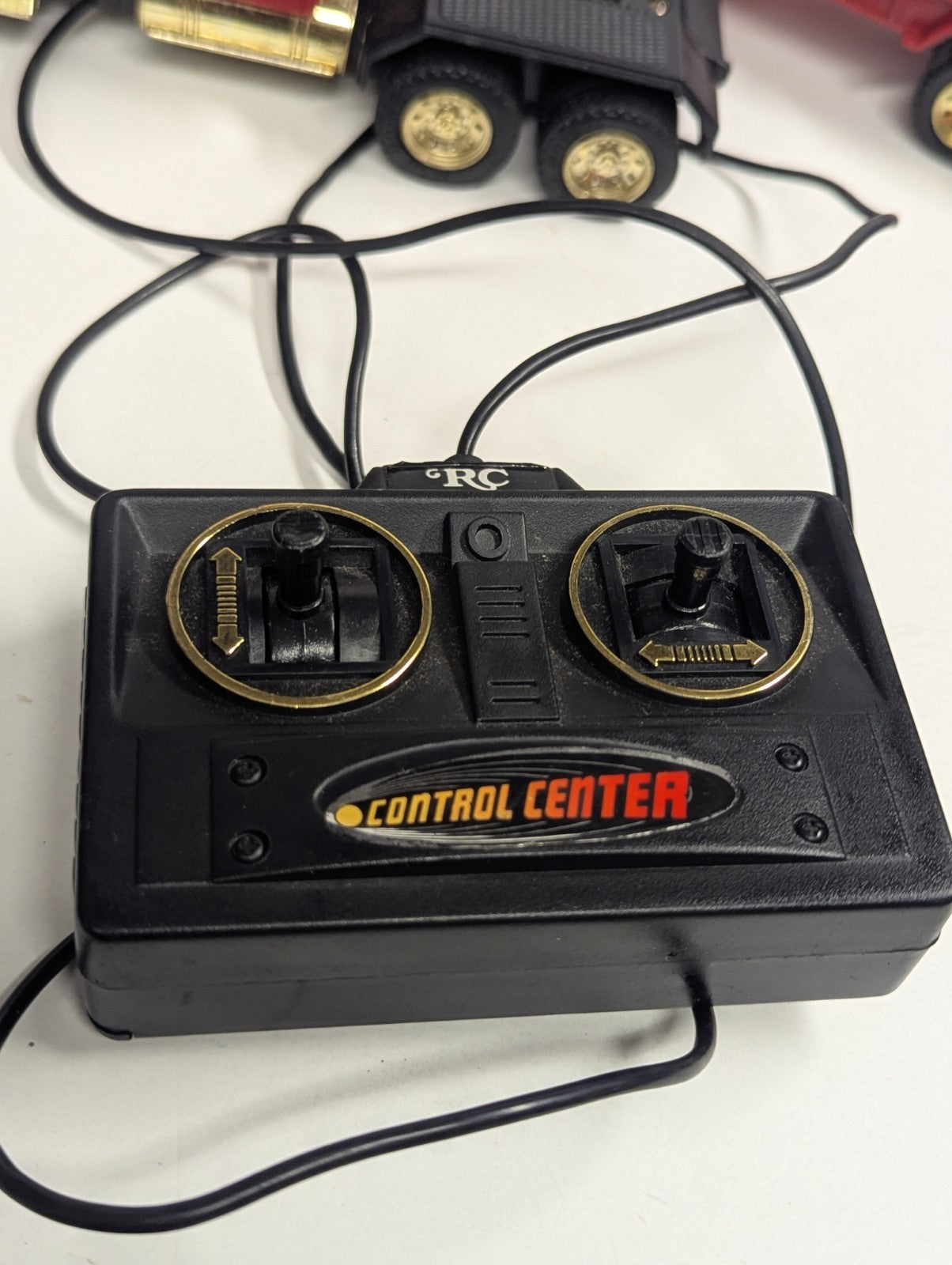 1985 Remote Control Kenworth Challenger 2 Transport Rig New Bright UNTESTED