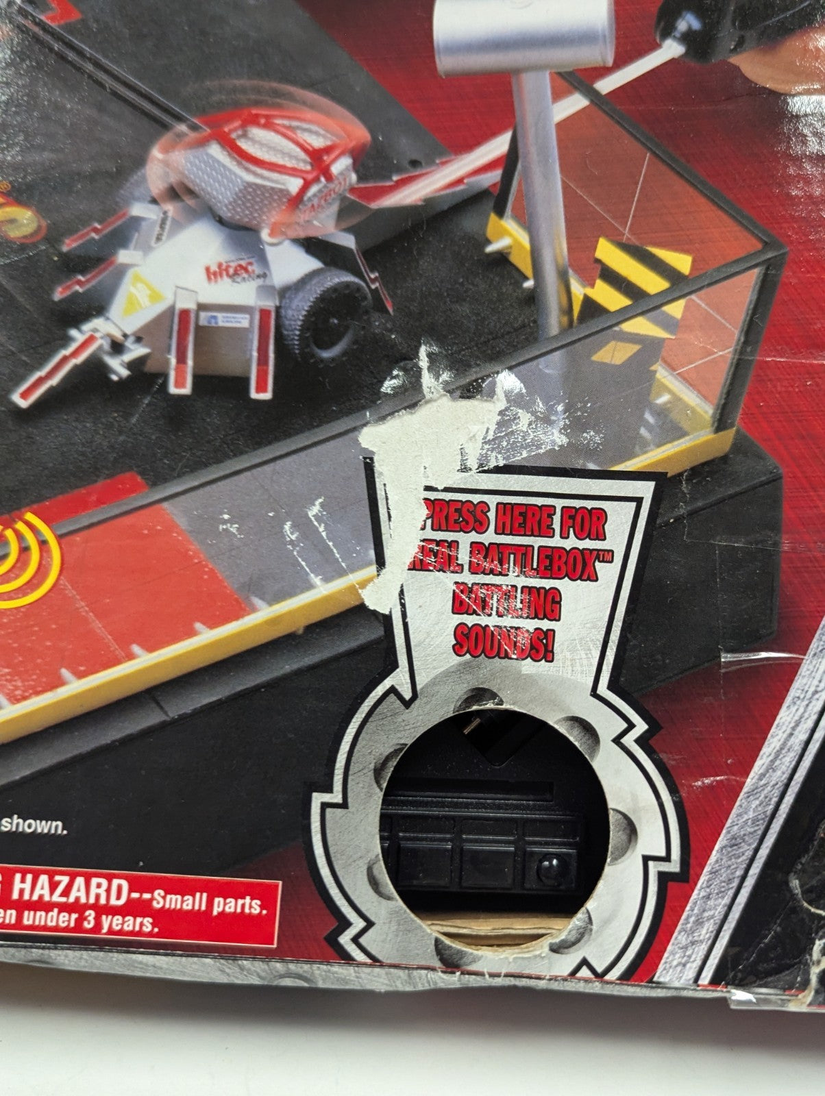 2001 BattleBots Road Champs Champions of the Arena Tazbot & Diesector CIB Tested