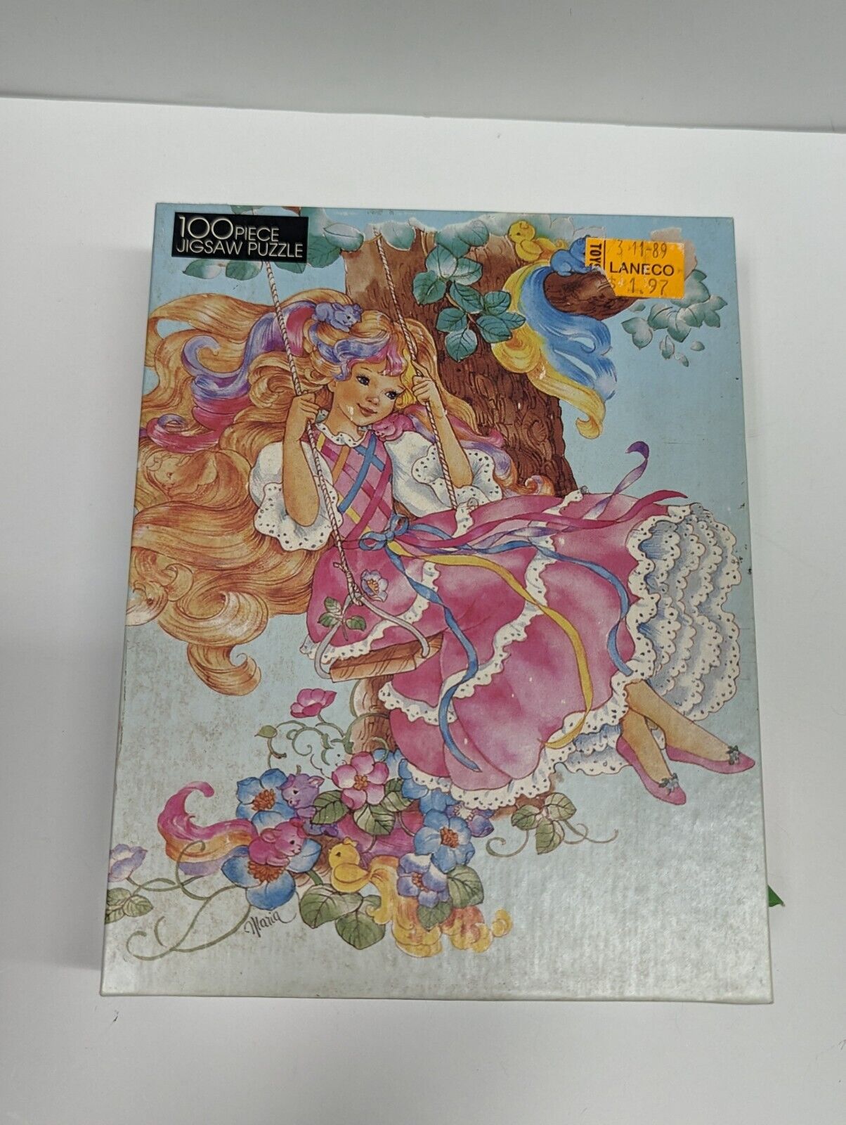 1987 Golden Lady Lovely Locks & Pixietails Jigsaw 100 pcs complete Puzzle