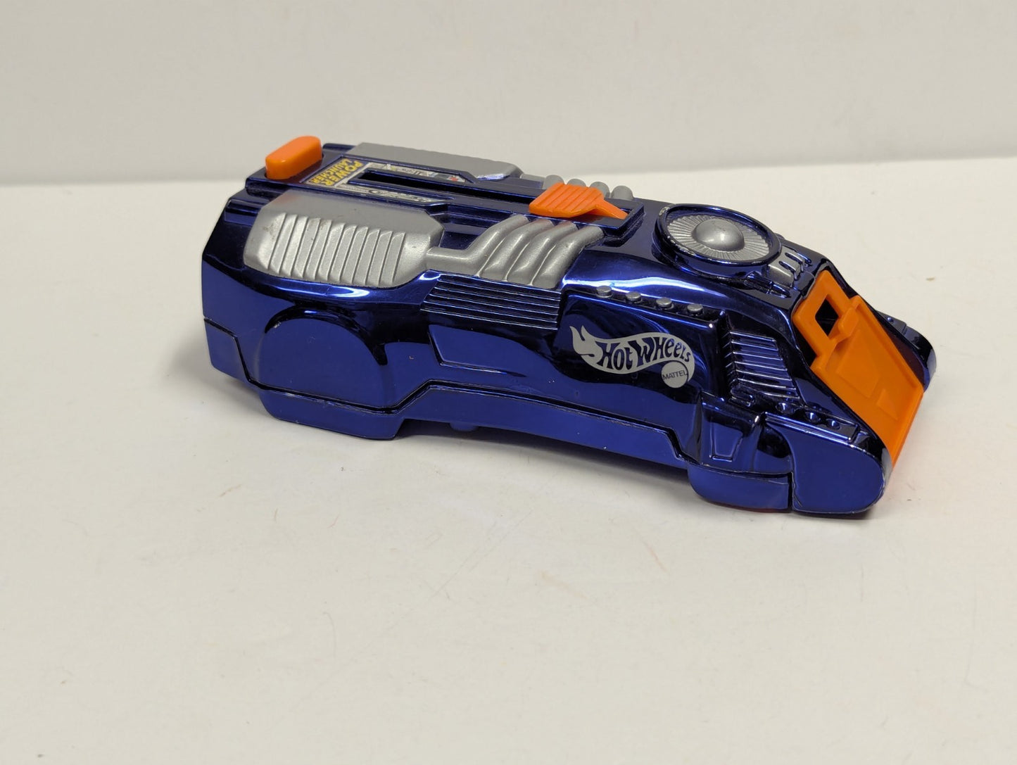 Vintage 1999 Hot Wheels Mattel Power Launcher Purple Chrome & Orange 