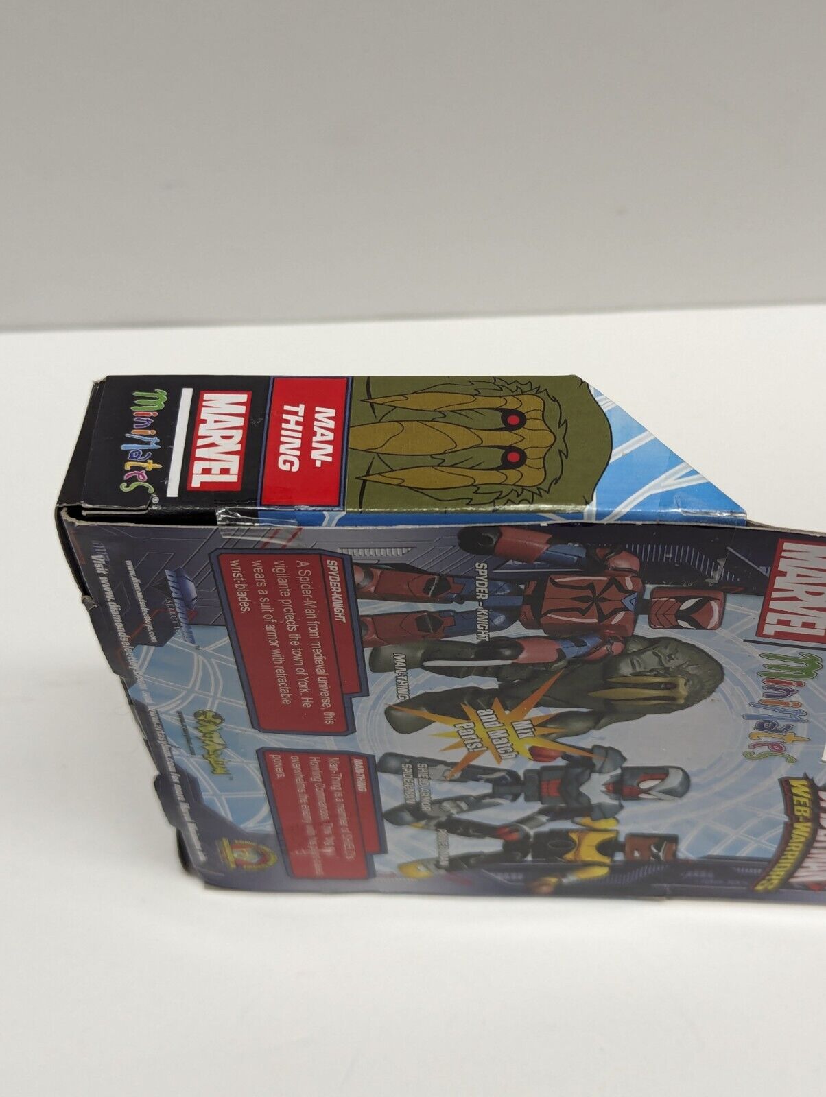Marvel Minimates Walgreens Wave 2.5 Web Warriors Spyder-Knight and Man-Thing 