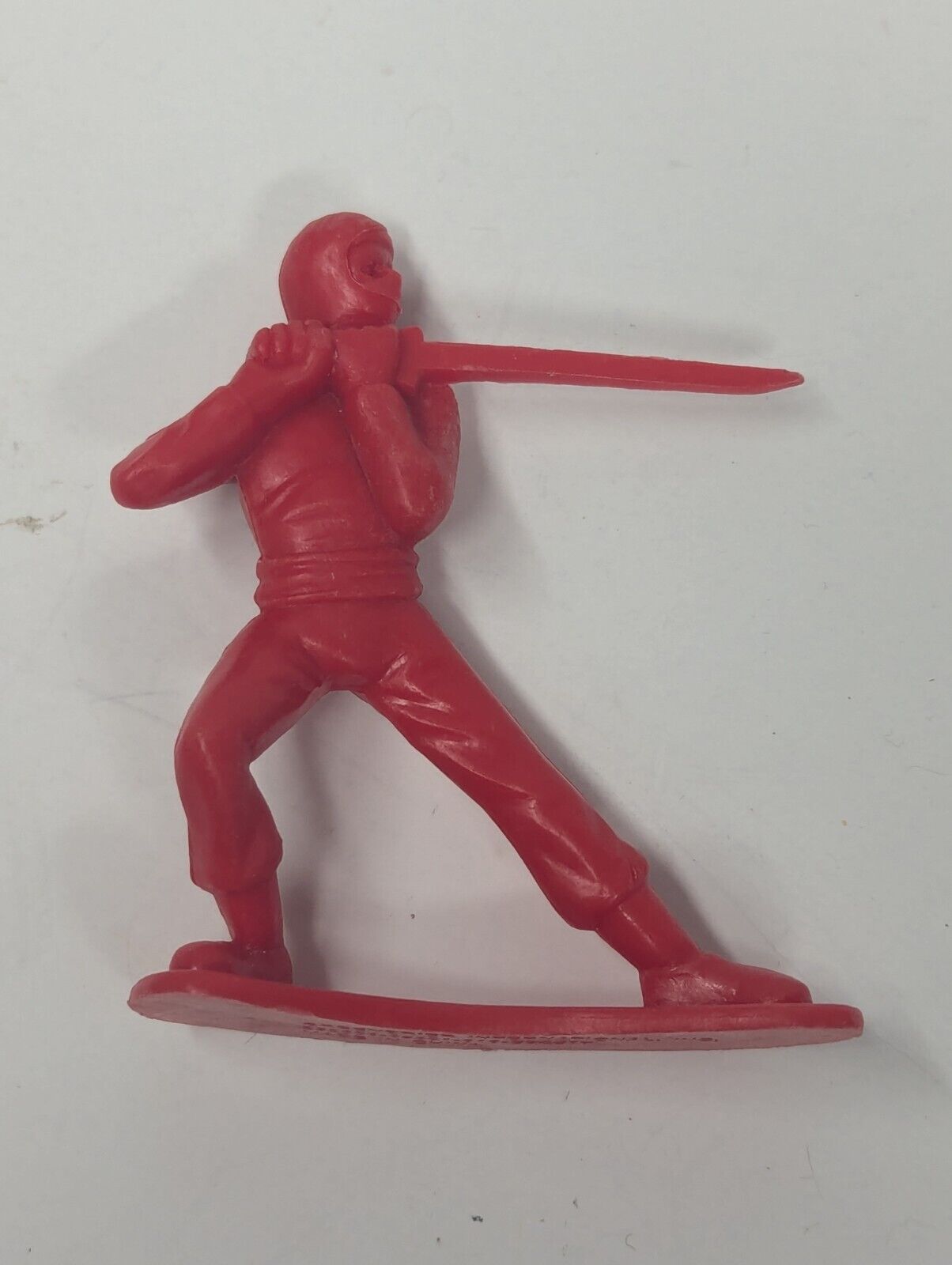 VINTAGE GREENBRIER INTERNATIONAL  4"  Lot Of 6 Figures Ninja Red/Black