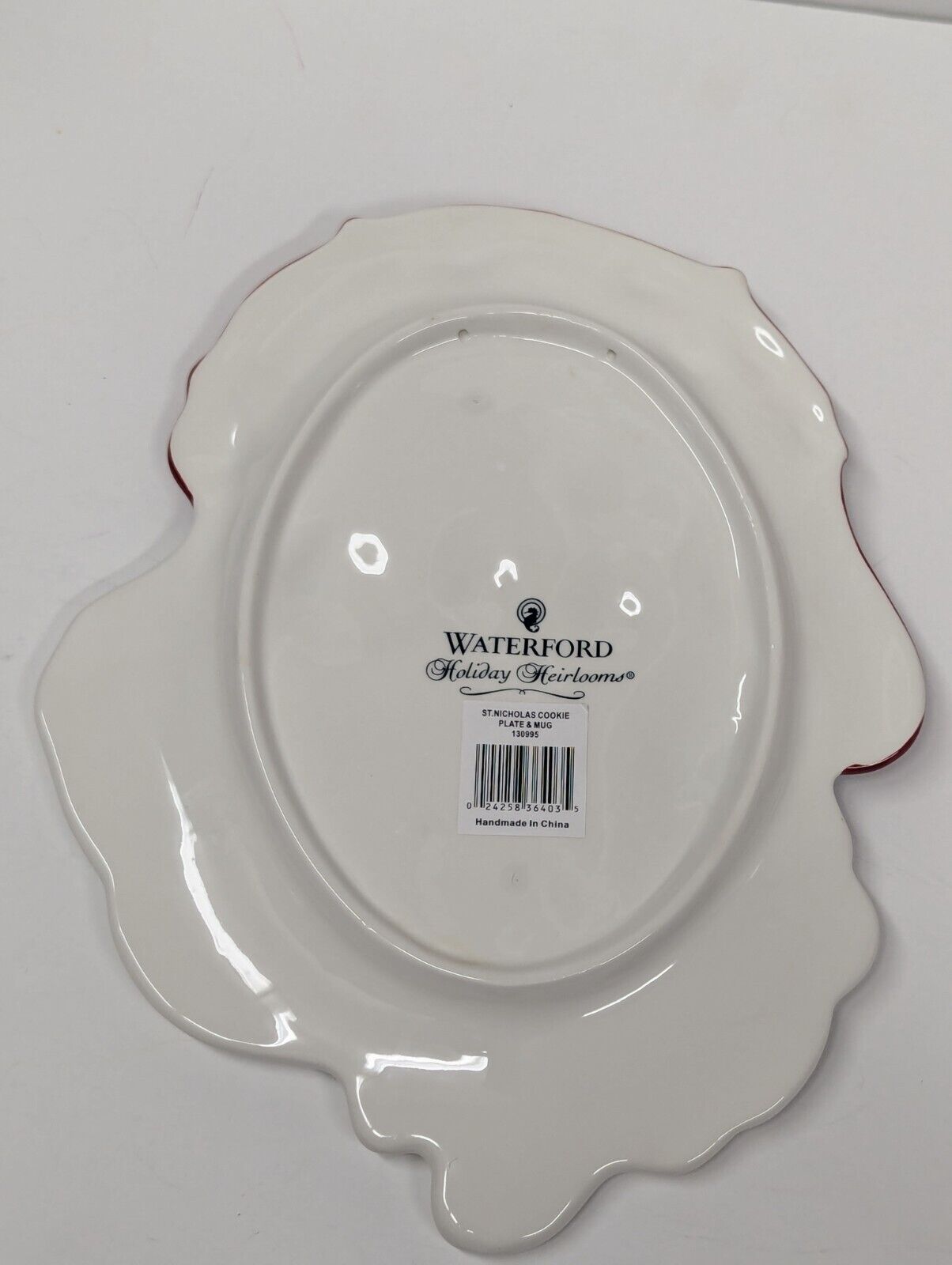 Waterford Holiday Heirlooms Milk & Cookies for Santa St Nick Mug & Plate Set