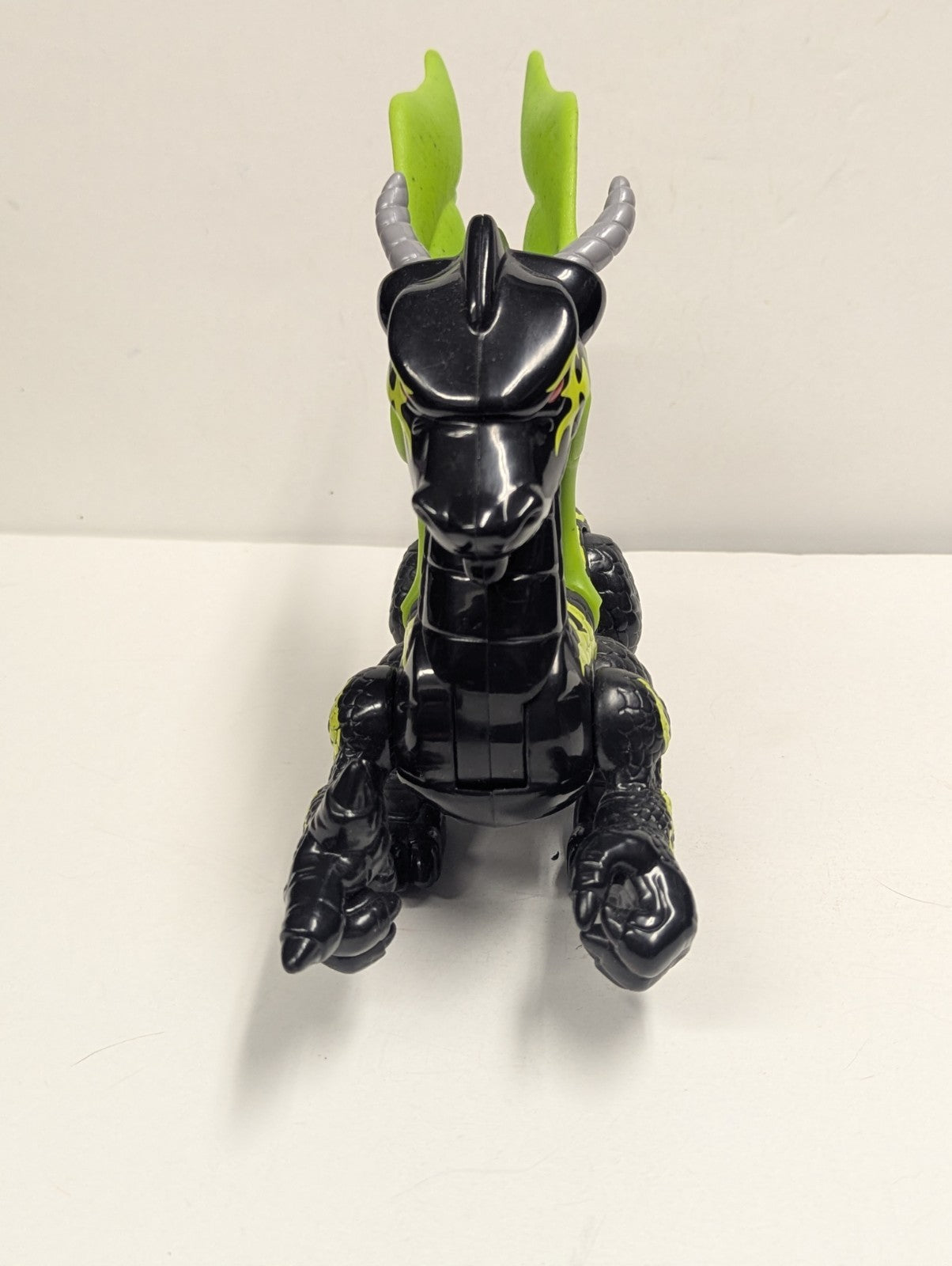 Fisher Price Imaginext Black & Green Ninja Dragon Collectible Plastic Toy 