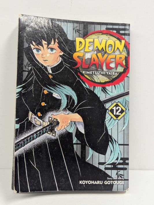 Demon Slayer: Kimetsu No Yaiba Volume 12 - Manga Comic Book [English]