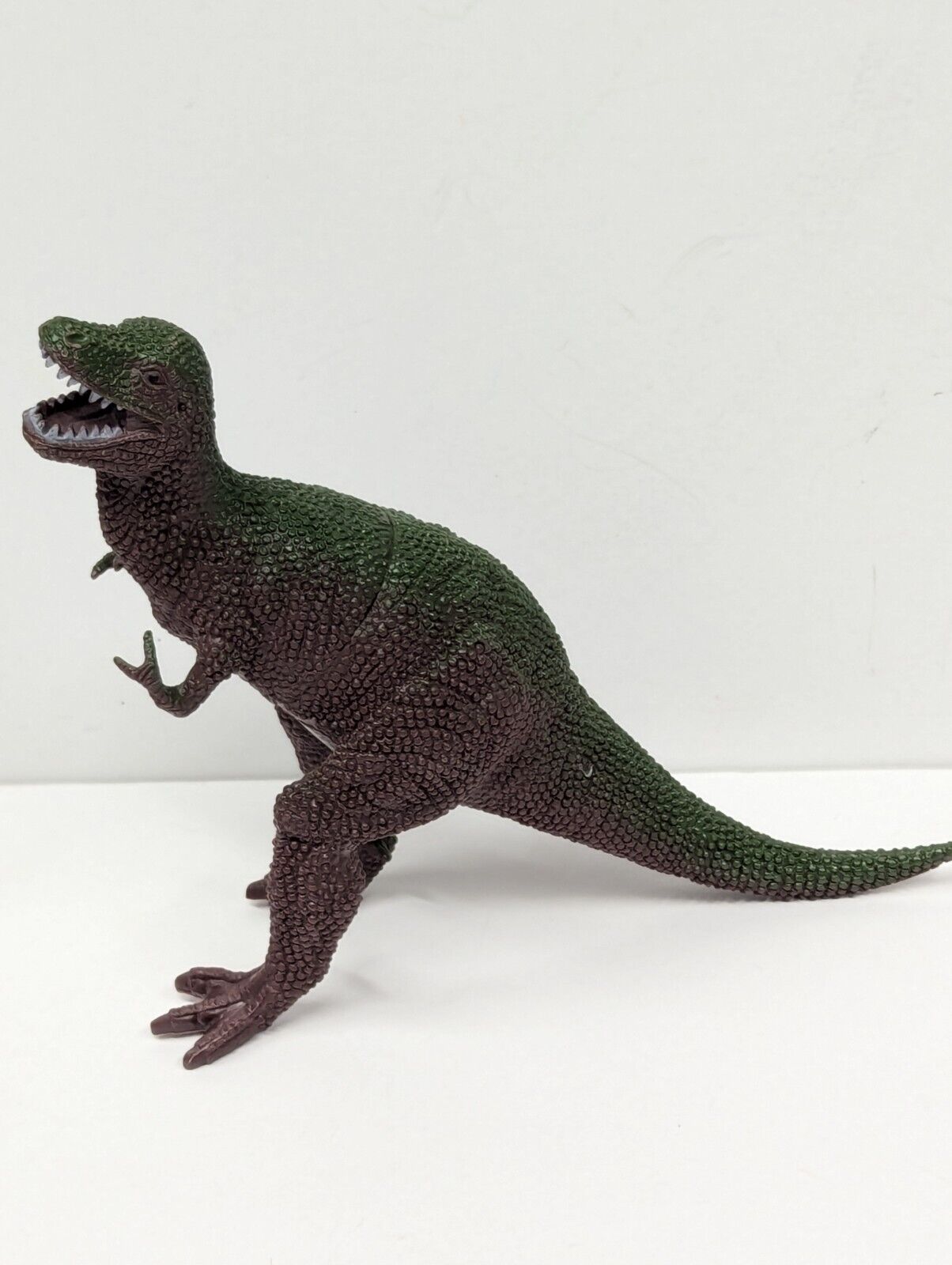 Vintage Greenbrier international Tyrannosaurus Dinosaur T-Rex Toy Green Figure
