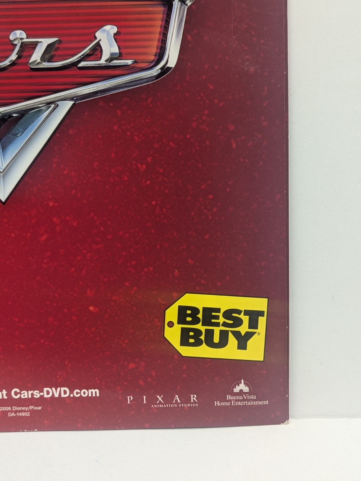 CARS Disney Pixar Lenticular Holographic 3D Limited Edition EX Print Bestbuy