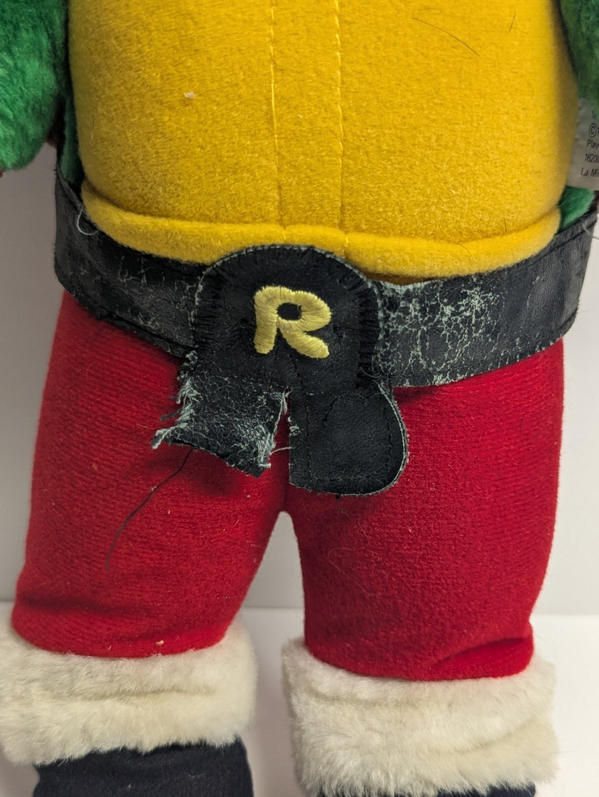 Vintage Teenage Mutant Ninja Turtles Santa Raphael Plush NO COAT Playmates
