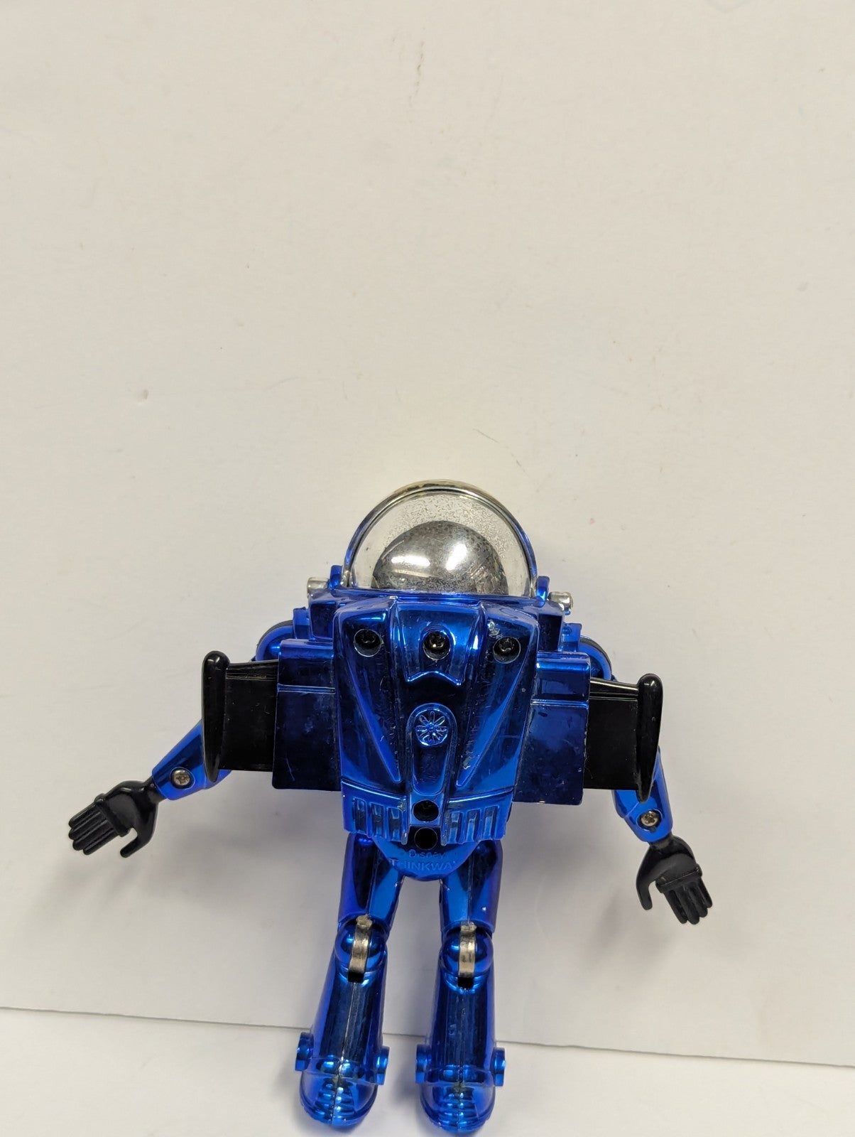 Rare Toy Story Stealth Buzz Lightyear 5” Blue Chrome by Thinkway Toys