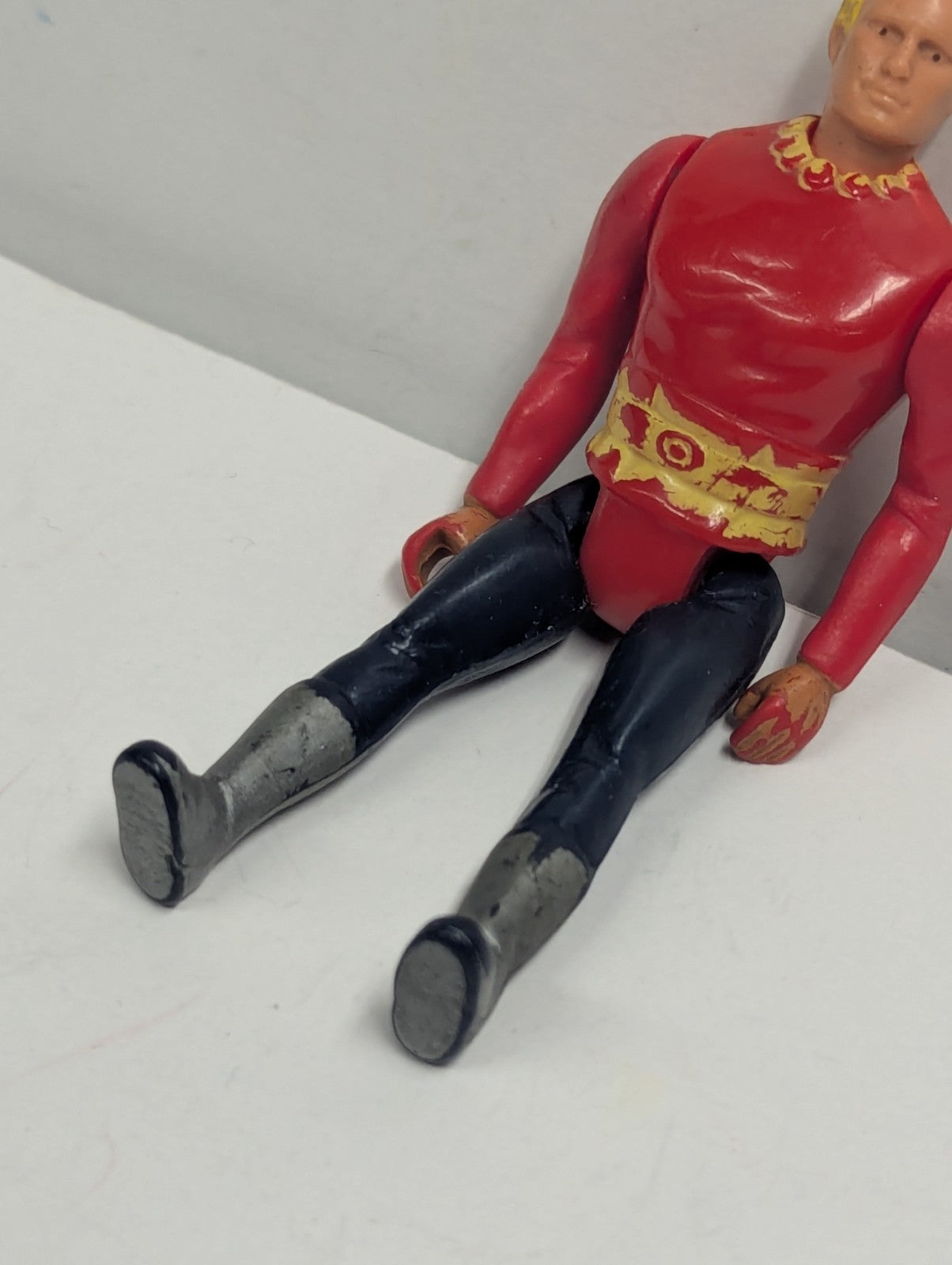 1979 Vintage Flash Gordon Action Figure Mattel KFS Hong Kong 3.75" Loose Joints