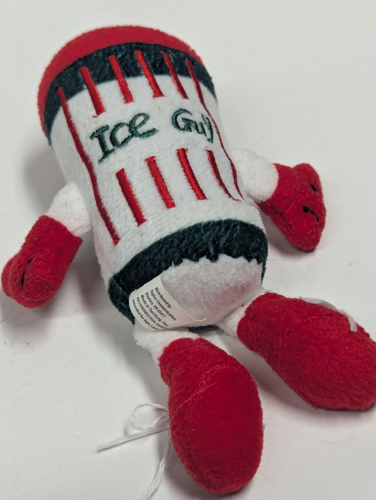 RARE Rita's Italian Ice & Frozen Custard Restaurant Mascot Ice Guy Plush Doll