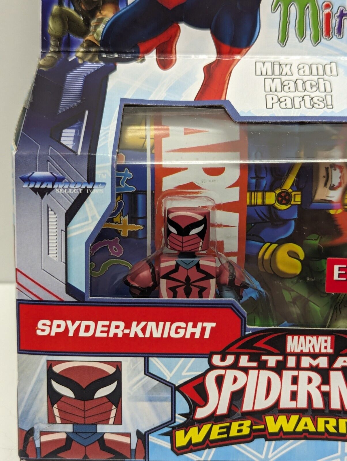 Marvel Minimates Walgreens Wave 2.5 Web Warriors Spyder-Knight and Man-Thing 