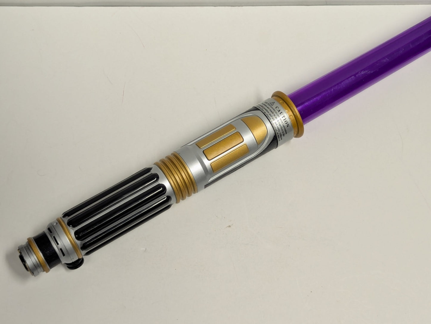 2010 Hasbro Mace Windu Purple Lightsaber Untested