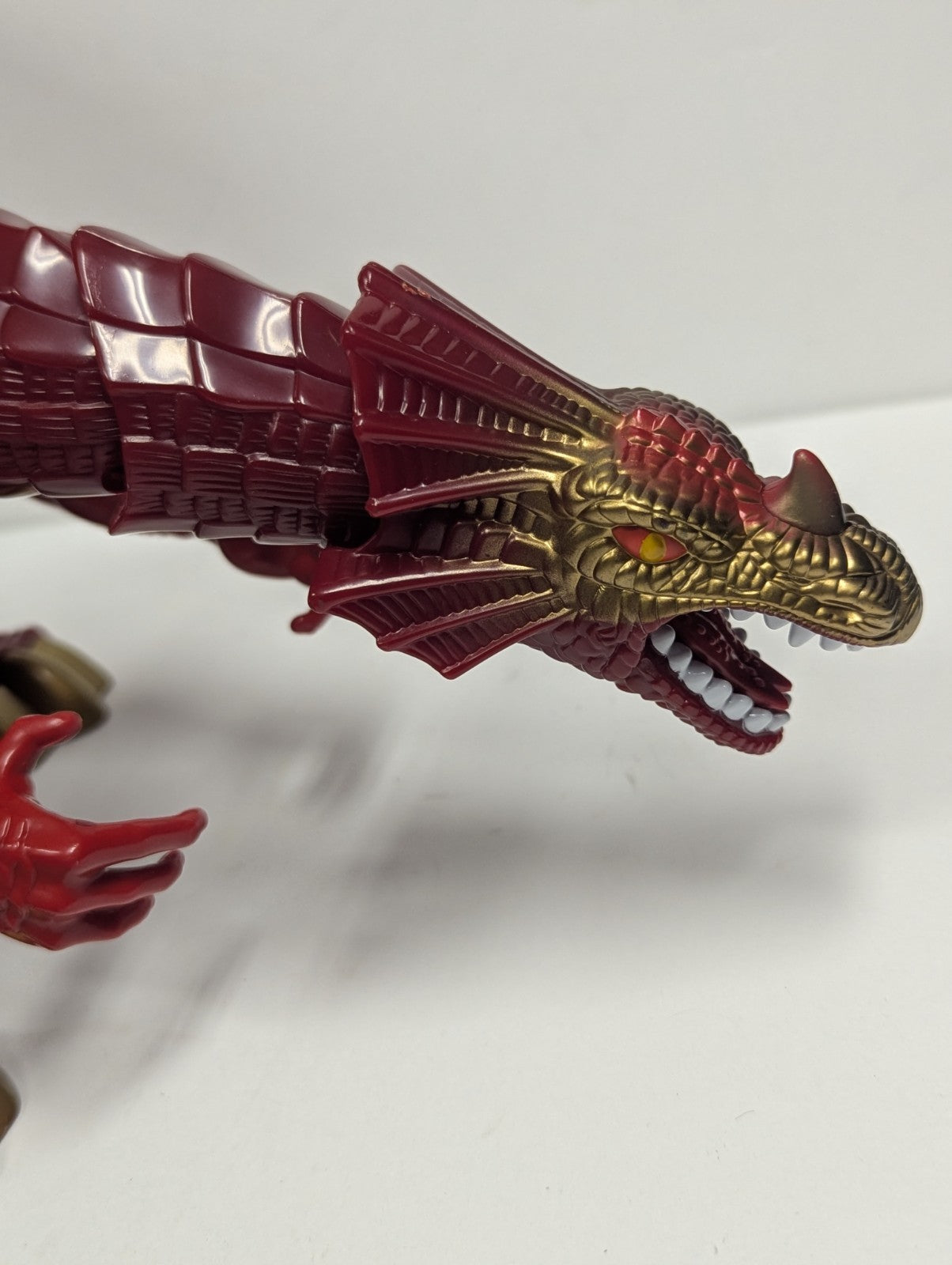 1995 Vintage Galoob DRAGON FLYZ RED MASTER Z'NETH, DRAGON SPINNER & ZING WING