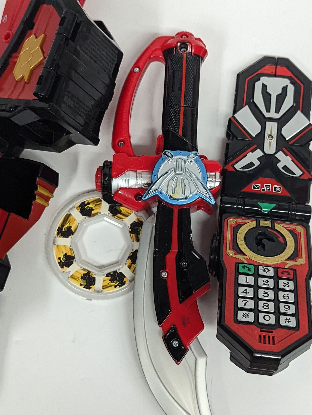 Power Rangers Megaforce Lot including Morpher