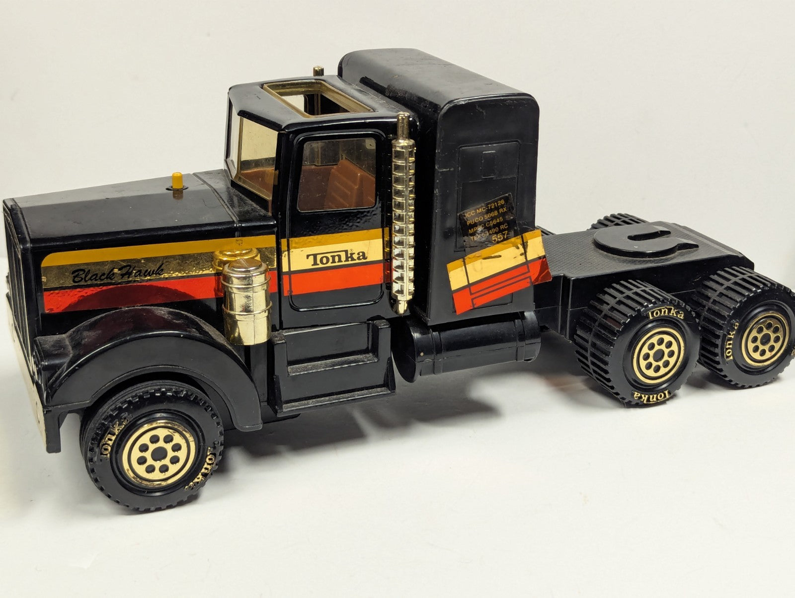 Vintage Tonka Black Hawk Semi Truck By Japan