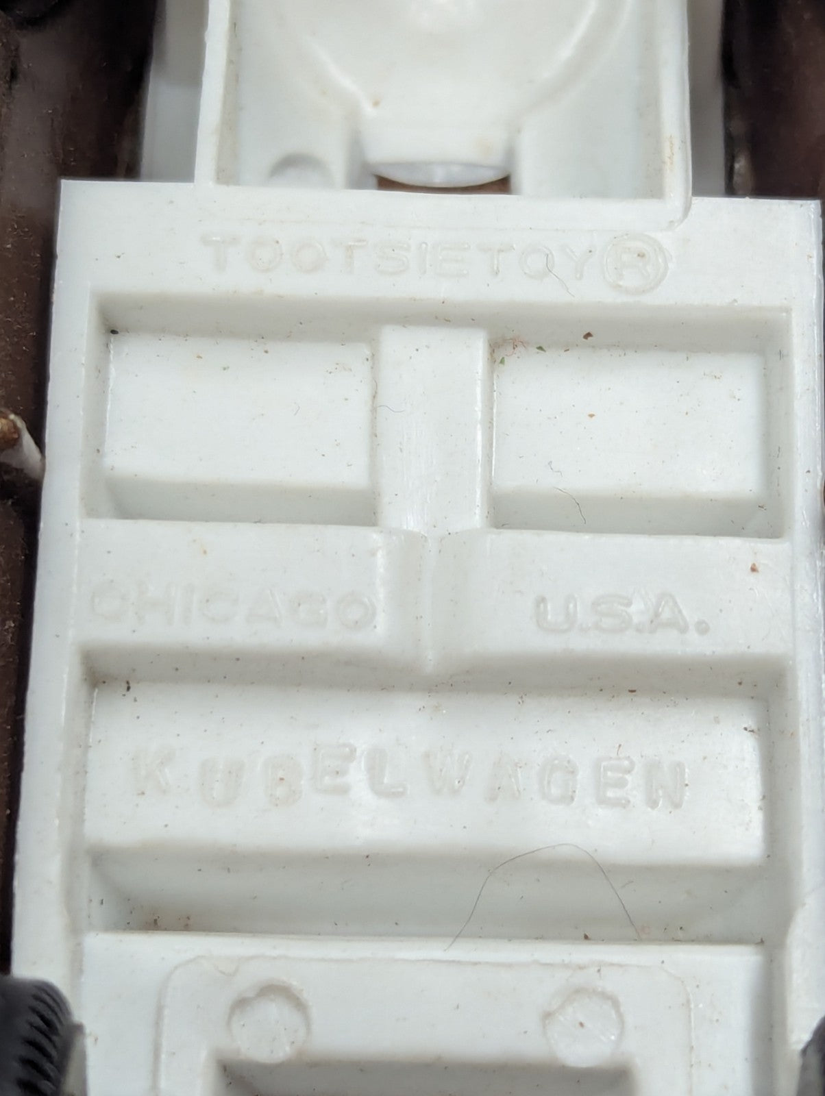 Vintage Tootsietoy Kubelwagen Military Die Cast Jeep Car German Army Made In USA