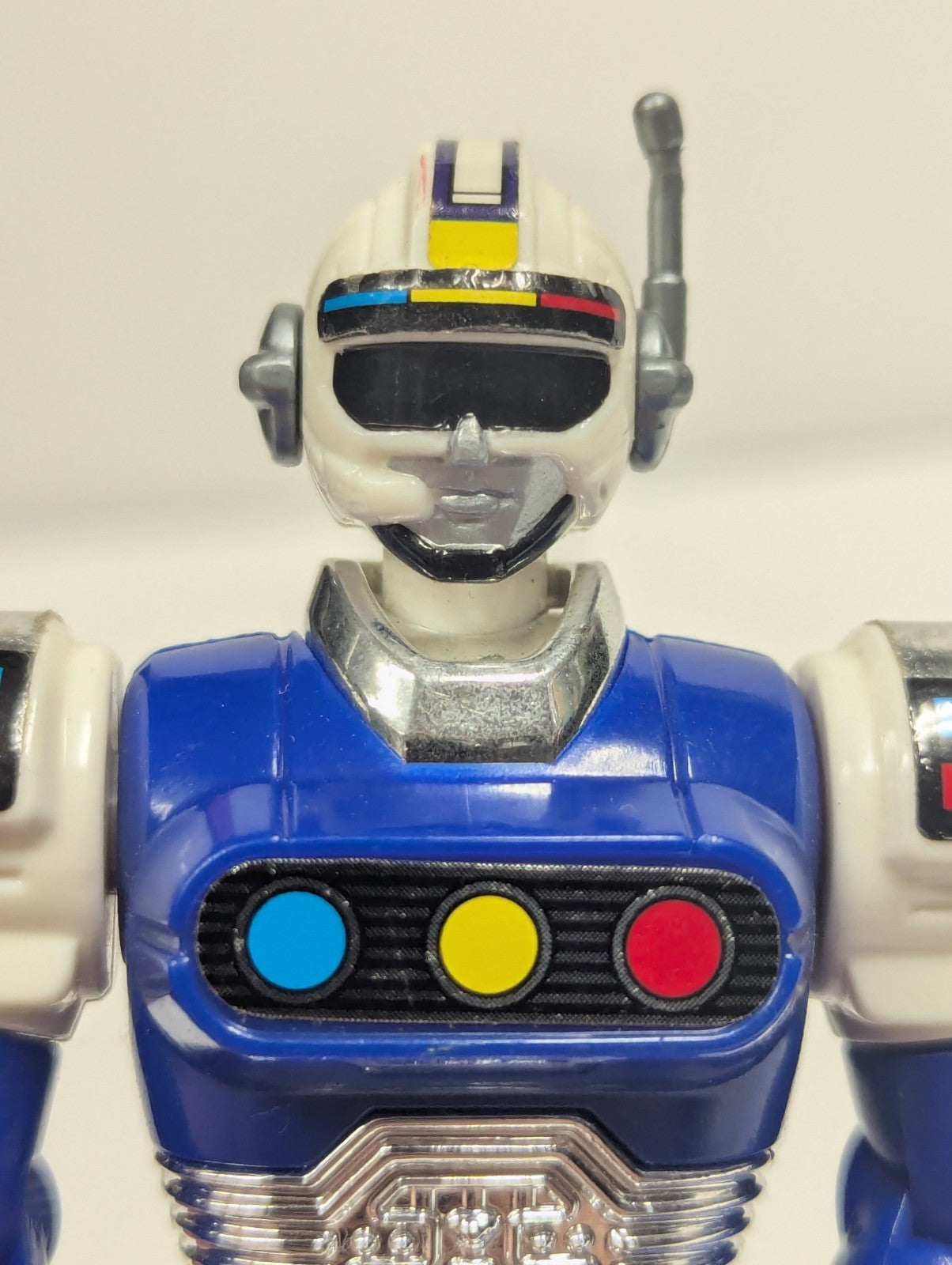 1997 Bandai Deluxe Blue Senturion Power Rangers Turbo Action Figure