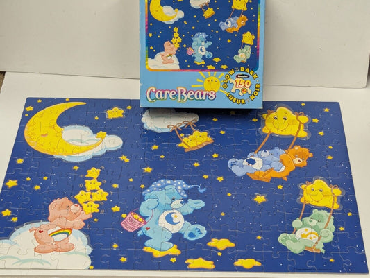 2004 Care Bears Puzzle 150 Pieces Roseart Glow In The Dark COMPLETE