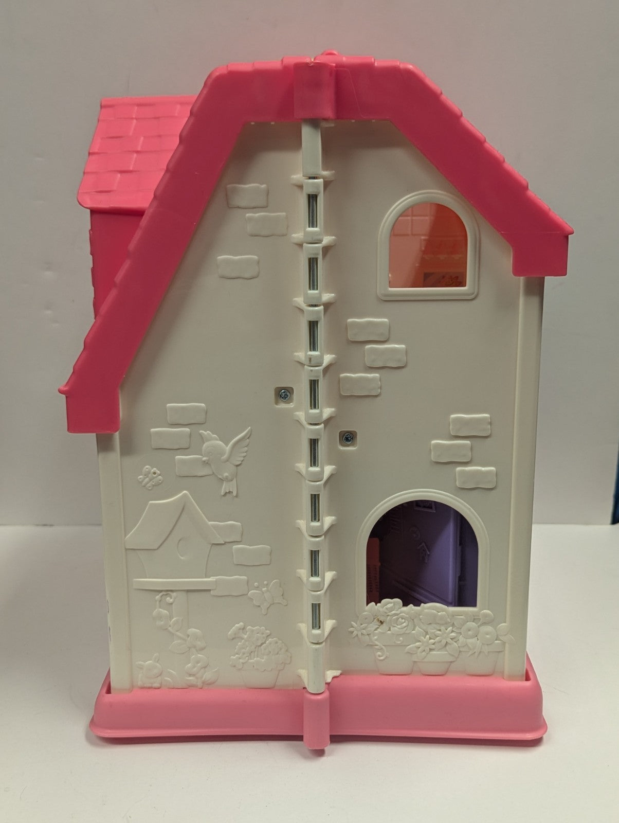 Fisher Price Little People Surprise & Sounds Home Pink Doll House Working Tested