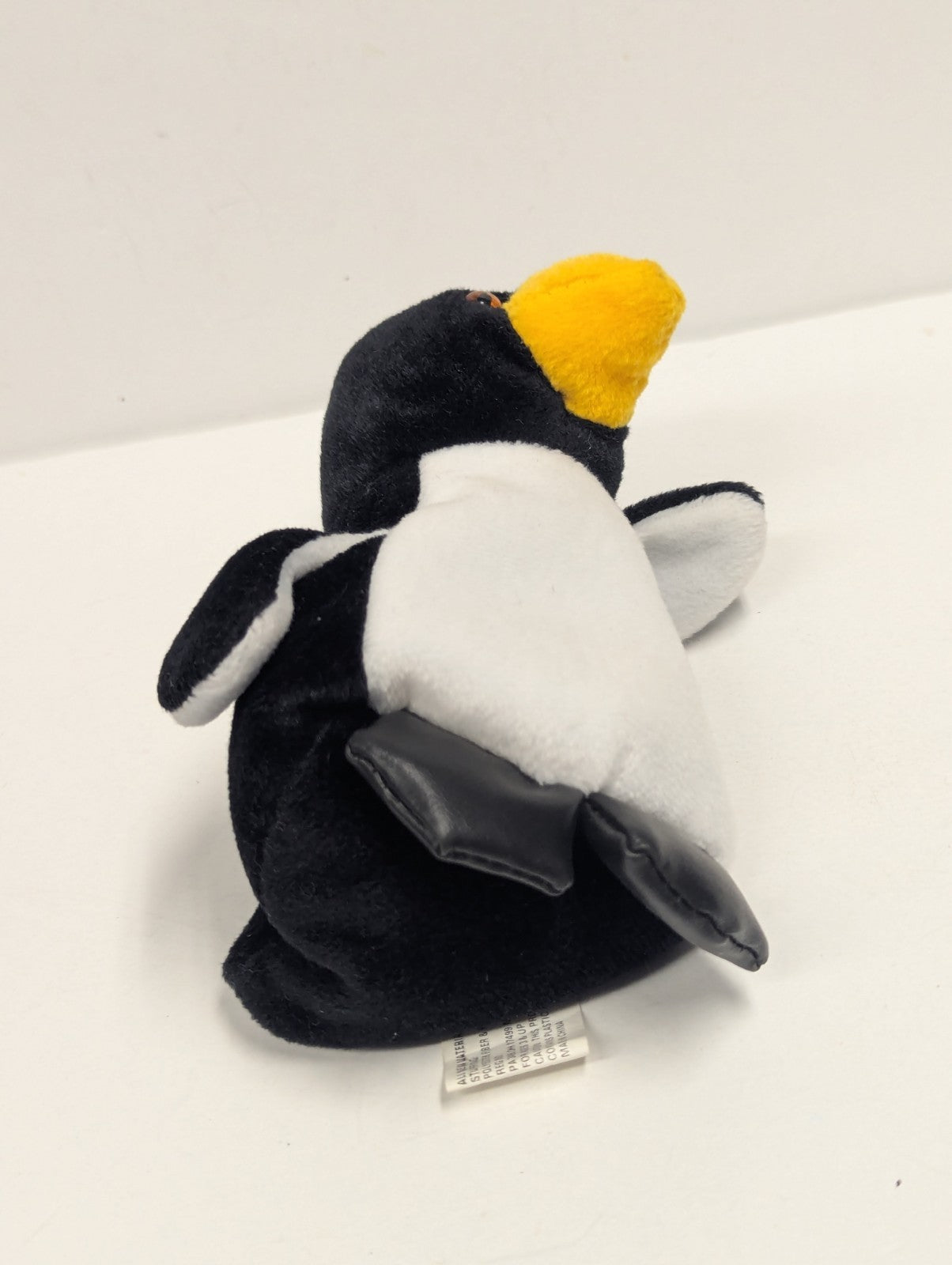 RARE Vintage Kellytoy Penguin Plush 4" Stuffed Animal Toy Bean Bag