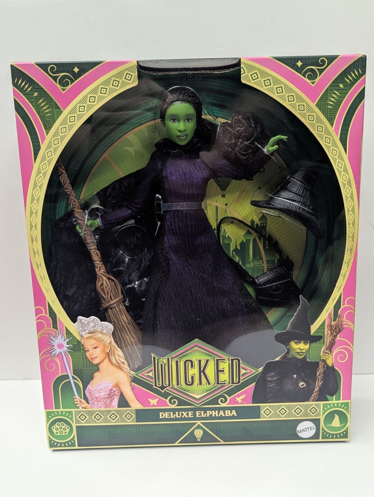 Wicked Movie DELUXE ELPHABA Fashion Doll URL MISPRINT wicked.com
