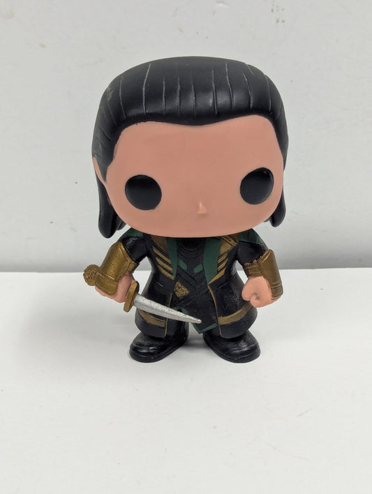 Funko Pop! Marvel 2013 Thor Dark World Loki No Helmet #36 - Loose
