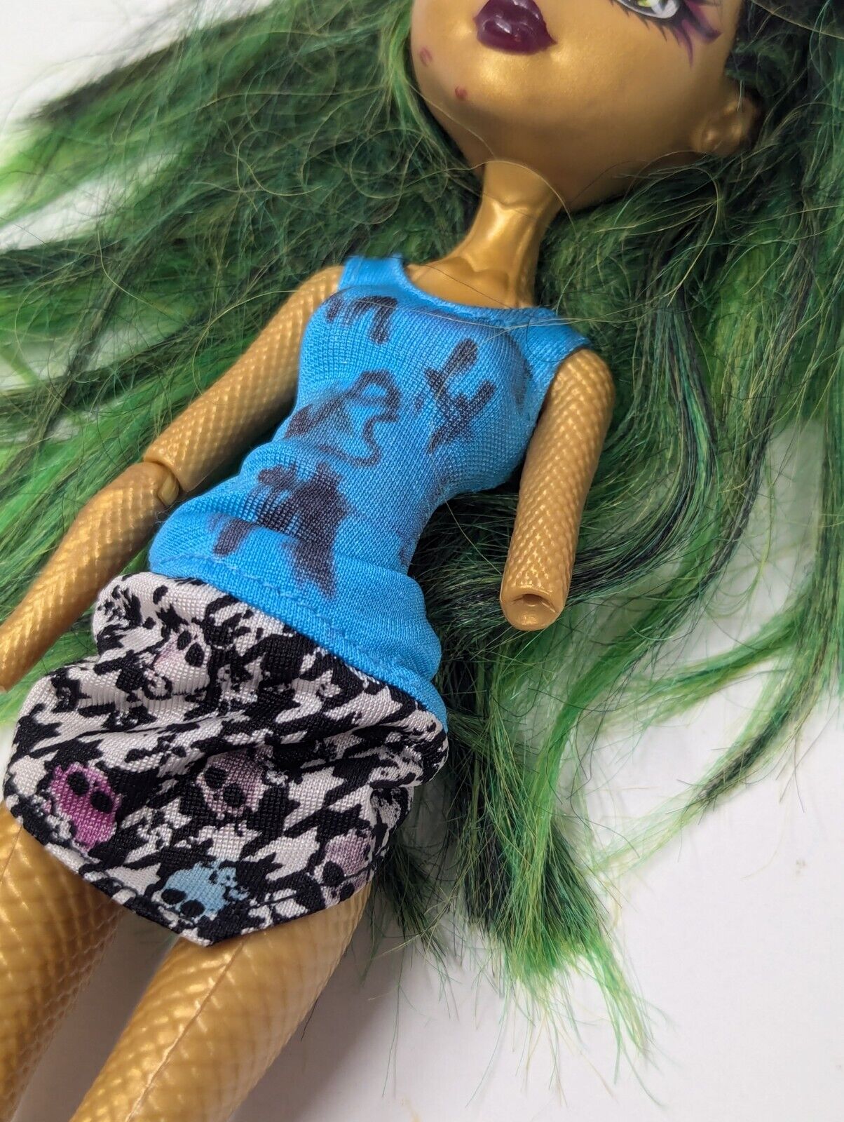 Monster High Freak Du Chic Jinafire Long Doll AS IS FOR PARTS
