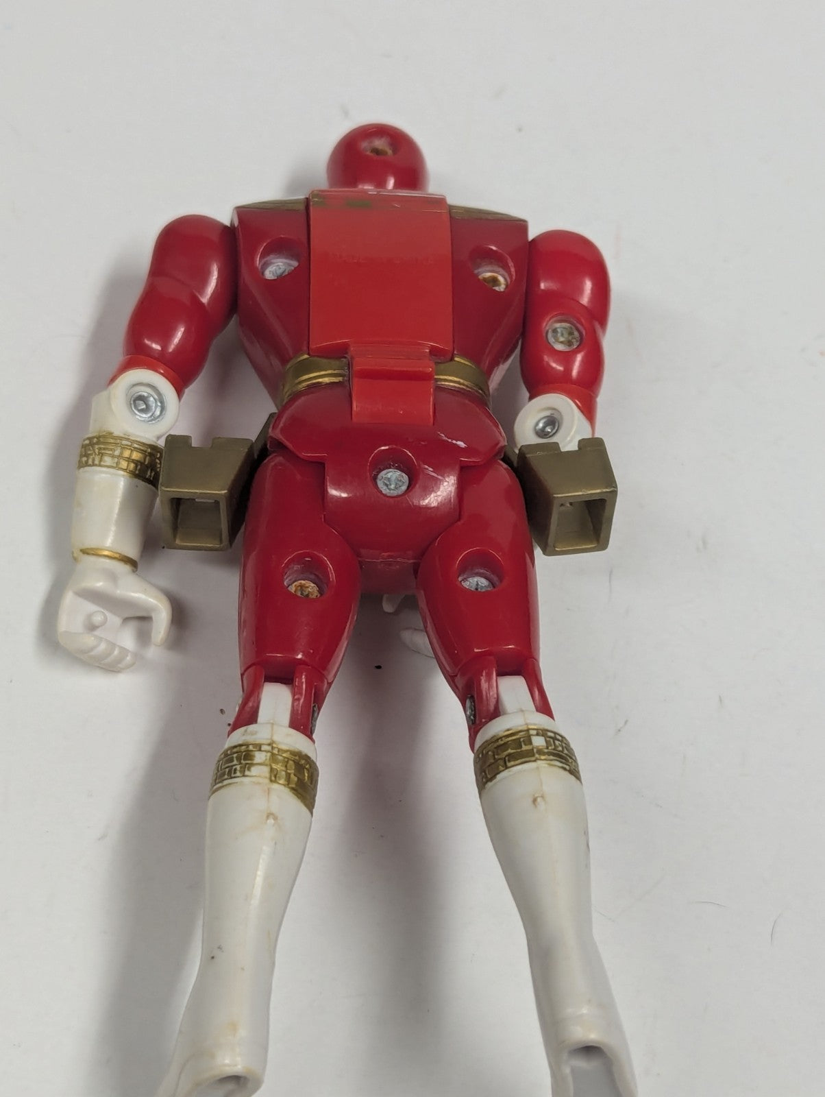 1996 Bandai Mighty Morphin POWER RANGERS ZEO Fliphead Figure Lot of 4 