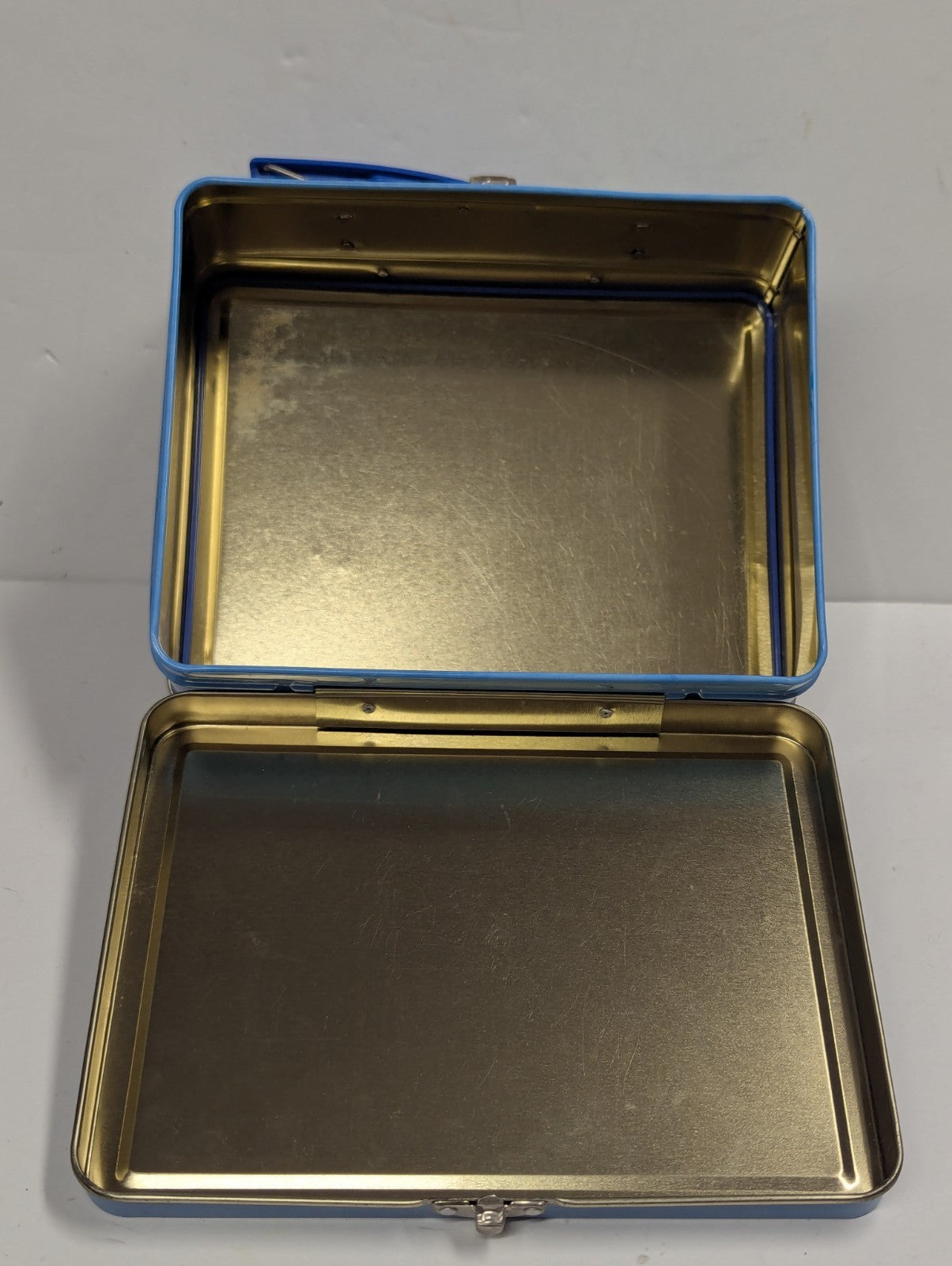 1998 GI Joe Lunch Box Hasbro Action Sailor Metal Tin Hero Blue Series 2