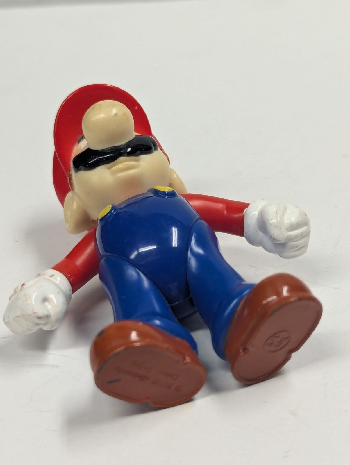 2002 Super Mario Bros Mario Action Figure Nintendo Vintage 3.75"