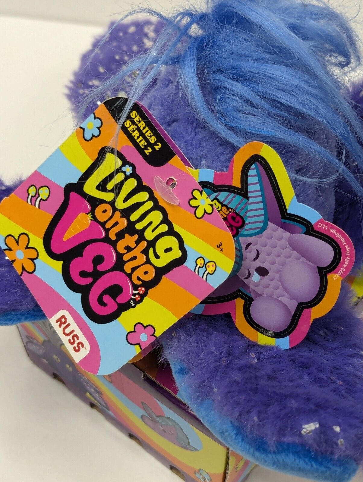 Living On The Veg Iris Corn #16 Series 2 Russ Kellytoy Plush New By Russ
