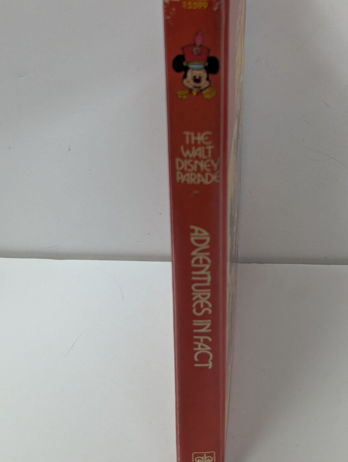 Walt Disney Adventures in Fact Hardcover Book Golden Press Vintage 1977