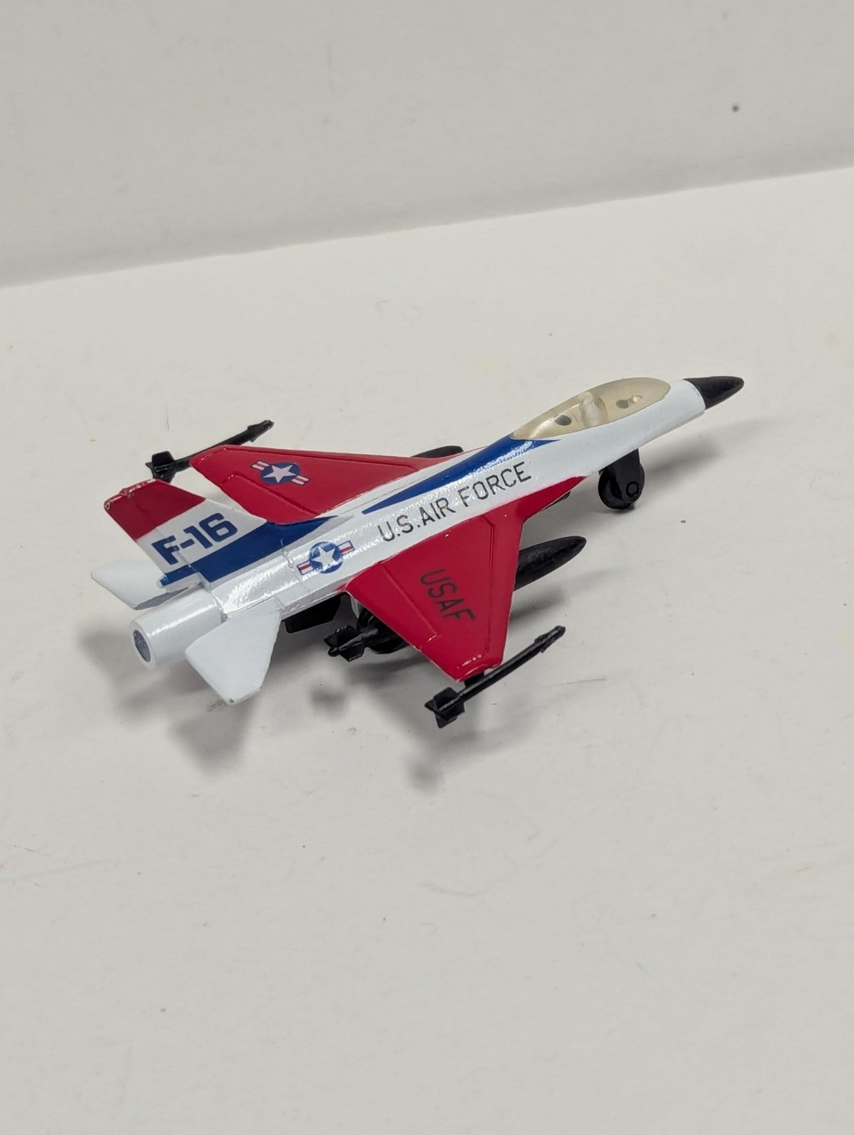 Vintage Zylmex U.S. Air Force F-16 Fighter Jet 