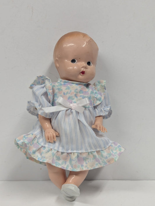 Antique Vintage Composition Baby Doll By Hong Kong