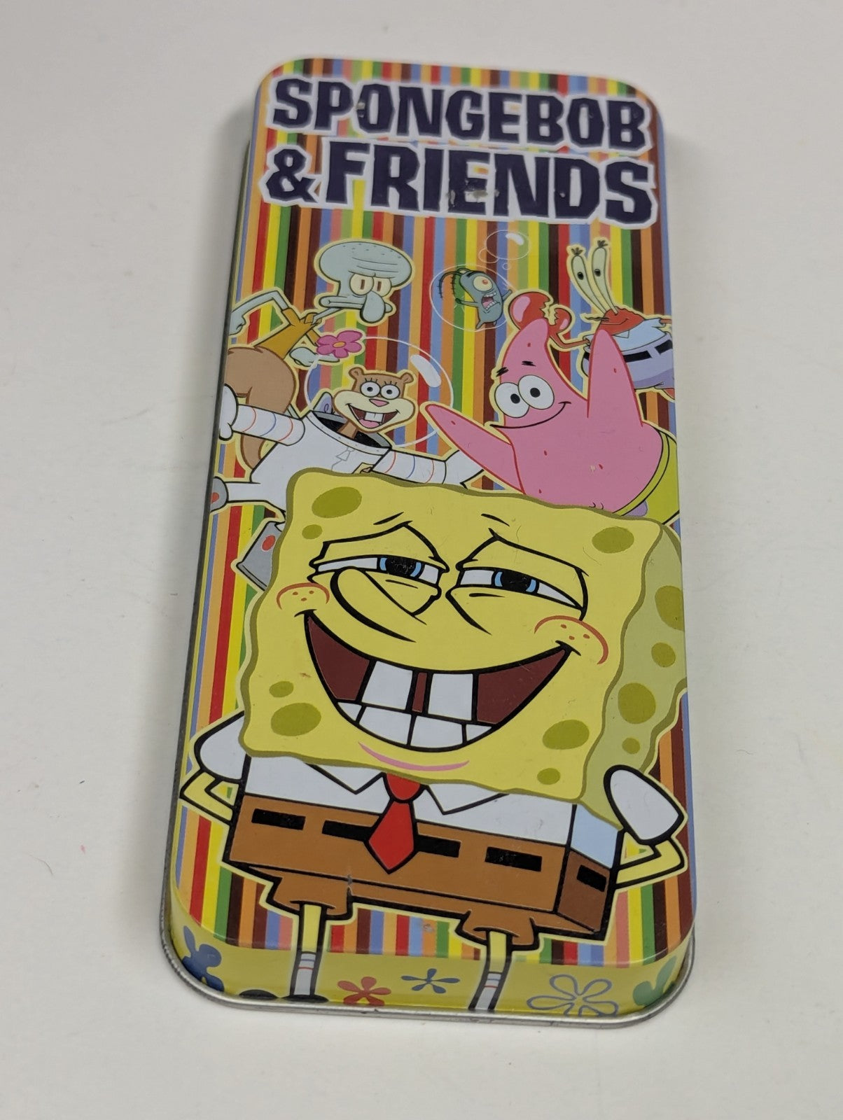 SpongeBob  & Friends SquarePants Watch & Tin Burger King 
