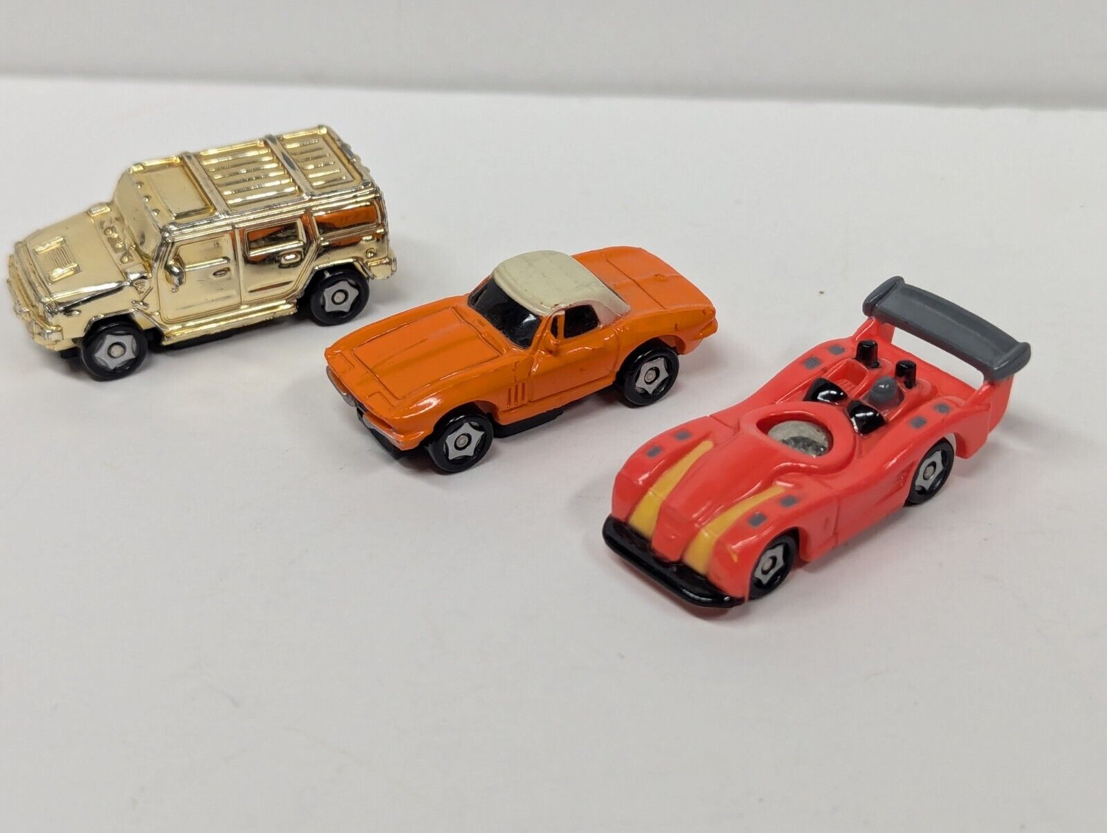 Playmates Speedeez Roller Ball Micro Mini Car/SUV Lot With 3 Gold (17 Total)
