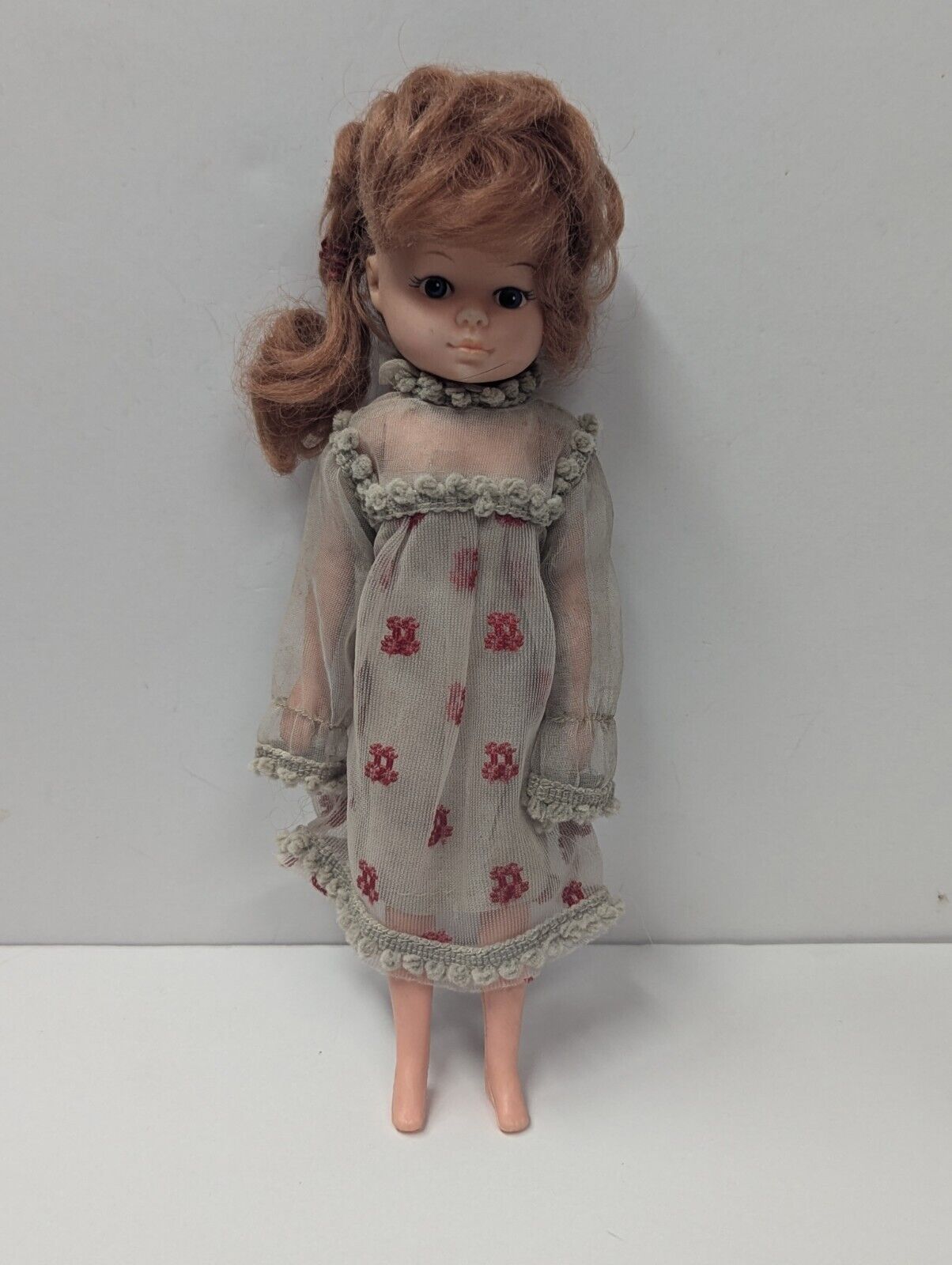 Vintage 1971 Uneeda Hong Kong Doll with Dress Original 