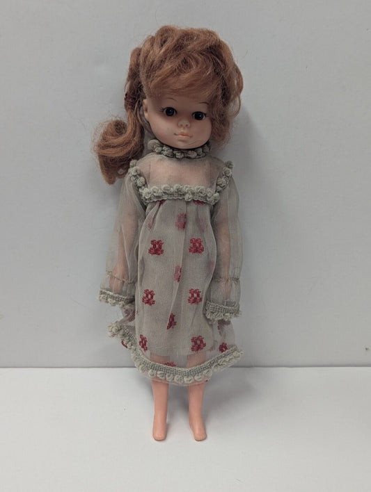 Vintage 1971 Uneeda Hong Kong Doll with Dress Original 