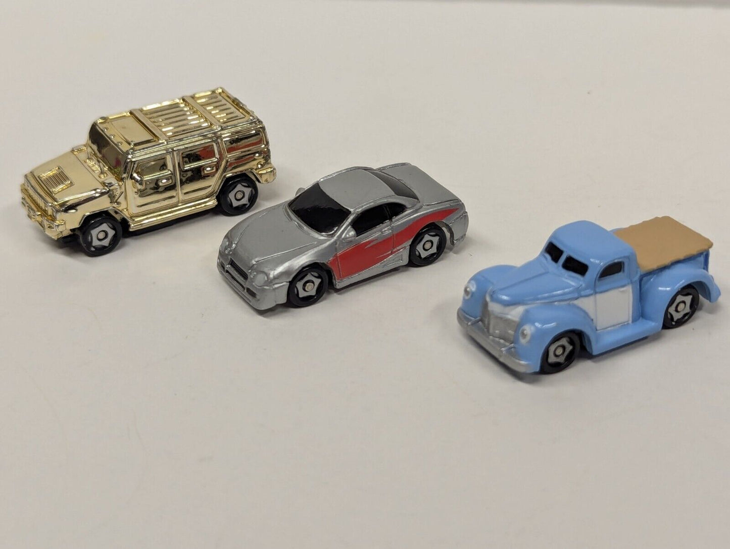 Playmates Speedeez Roller Ball Micro Mini Car/SUV Lot With 3 Gold (17 Total)