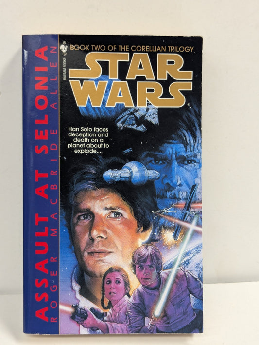 Star Wars Assault At Selonia Paperback 1995 Roger Macbride Allen - Book