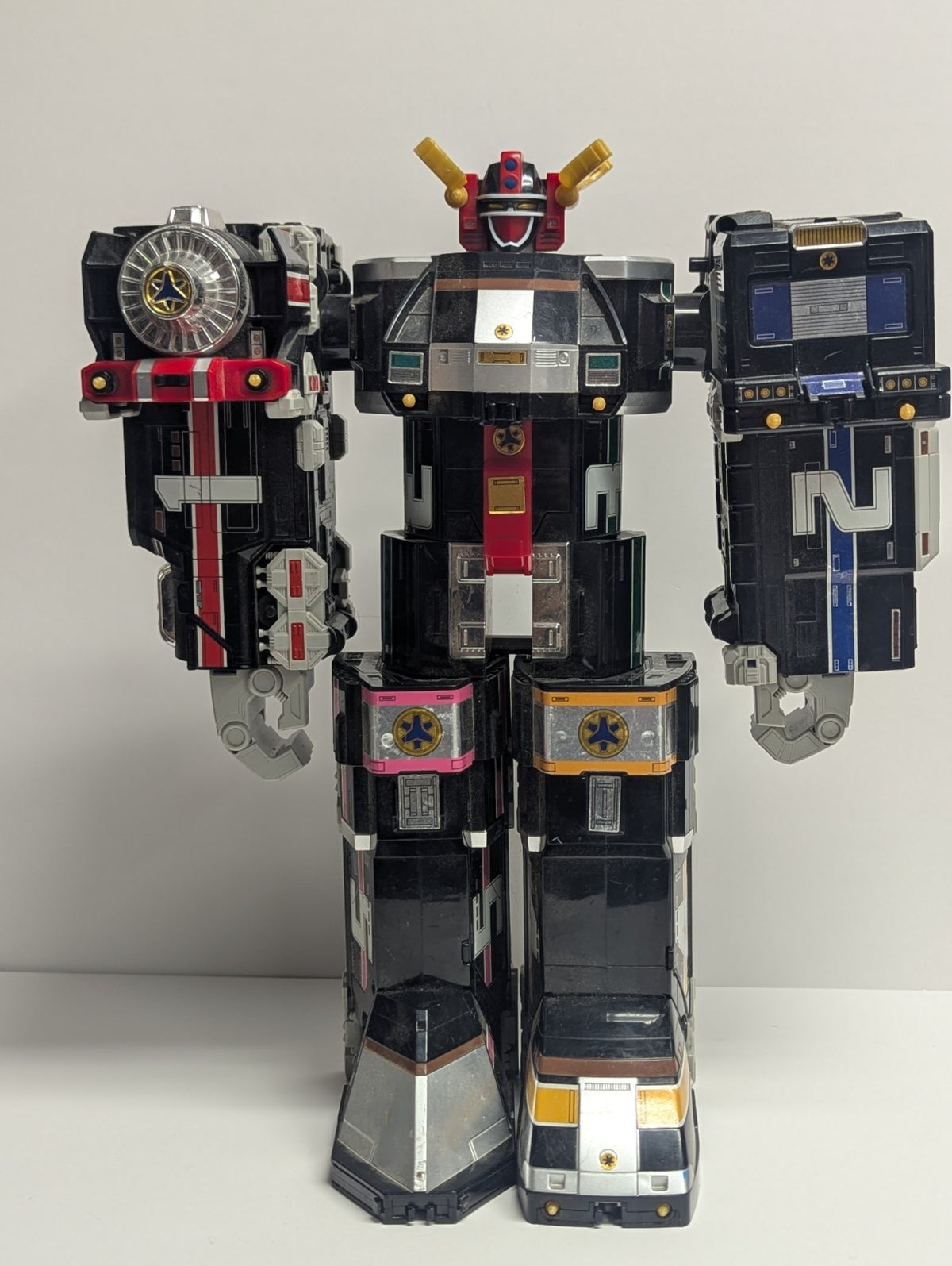 1999 Power Rangers LightSpeed Rescue Super Train Megazord Bandai 